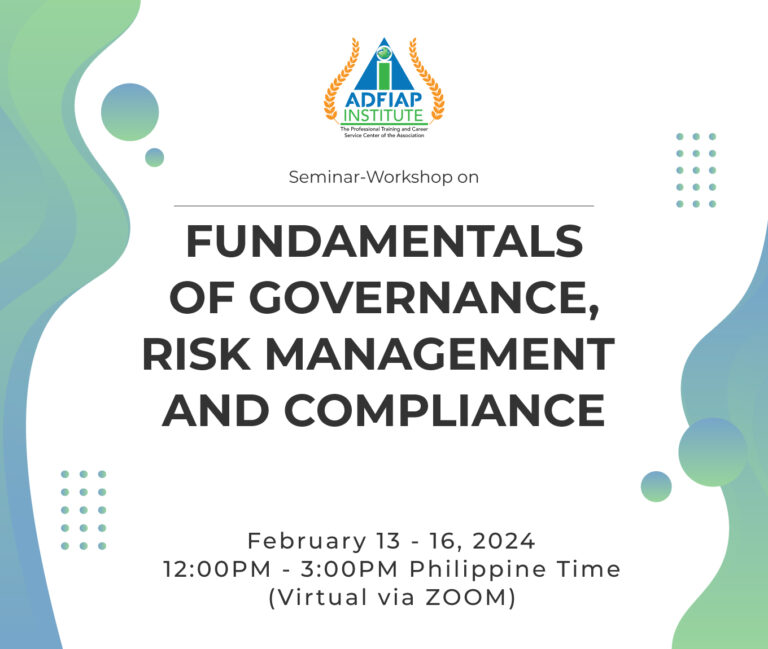 Fundamentals of Governance, Risk Management and Compliance