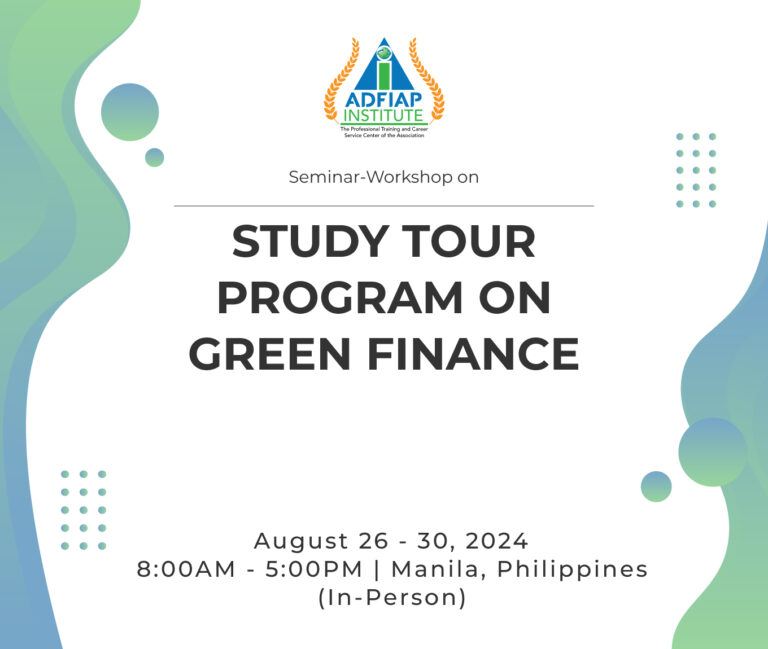 Study Tour Program on Green Finance